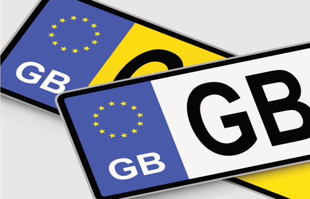 GB Registration Plate