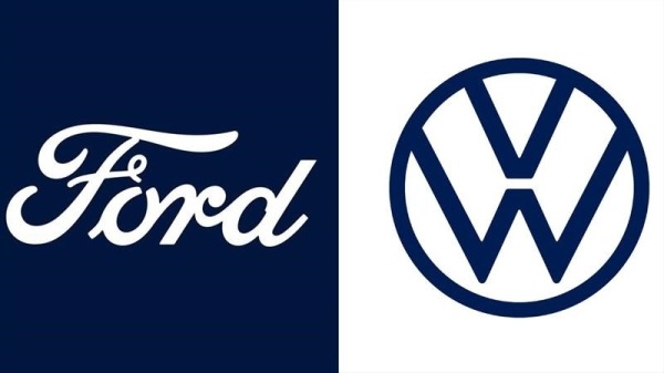 Ford and VW logo's