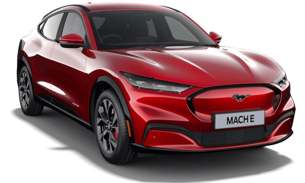 Mustang Mach E front side view